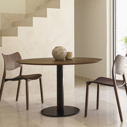 Mesa contemporânea - ZERO - STUA - em madeira / em compensado / em vidro