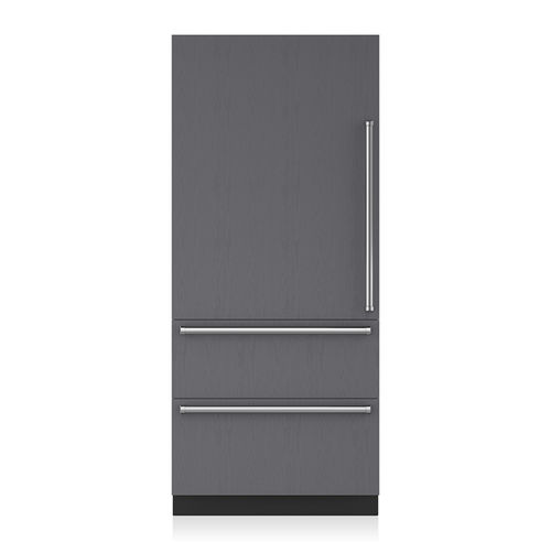 Refrigerador combinado com gavetas - IT-36CIID - SUB-ZERO - da linha residencial / de embutir / Inverse (freezer em baixo)