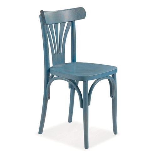 Cadeira clássica - BRASSIA - CUCINE LUBE - para ambiente interno / em nogueira / em madeira maciça