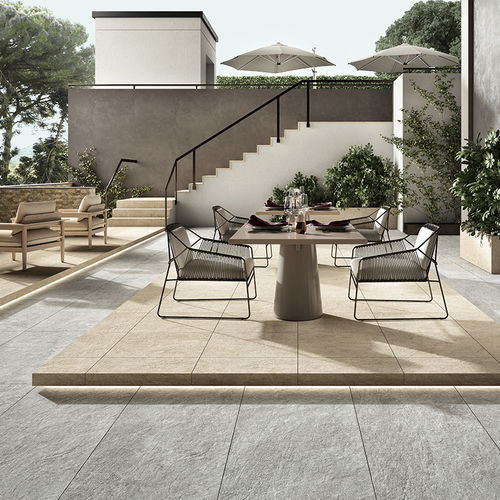 Placas de revestimento em grés porcelanato - STONE BOX - NovaBell - com acabamento fosco / para ambiente interno / para ambiente externo