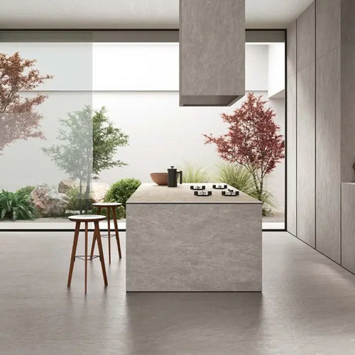 Placa de pedra em grés porcelanato - DEEPSTONE - NovaBell - de piso / para parede / polida