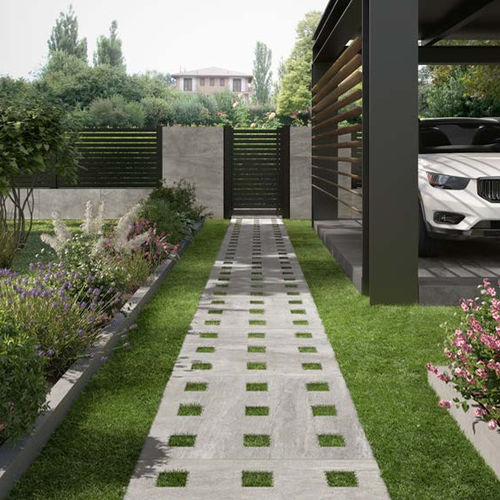 Lajota em grés porcelanato - HYDRO  - NovaBell - para ambiente externo / para ambiente externo / para pátio