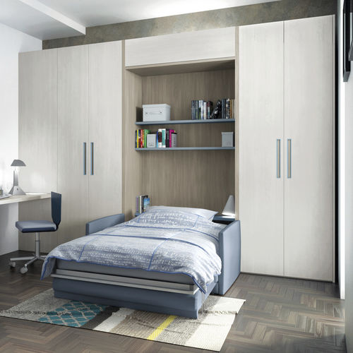 Cama retrátil - 361 - TUMIDEI - de solteiro / contemporânea / de menino