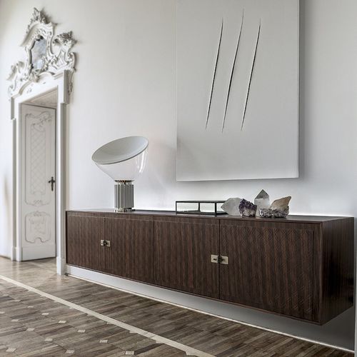 Buffet aparador suspenso - Oriental Up - ALIVAR - contemporâneo / em madeira / com portas de abrir