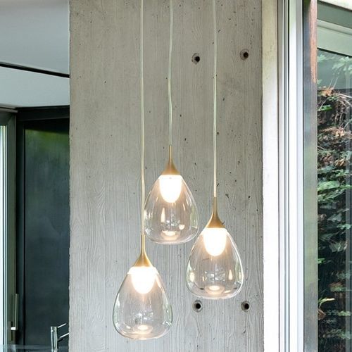 Pendente - Gocce - BONALDO - metálica / em Pyrex® / contemporânea