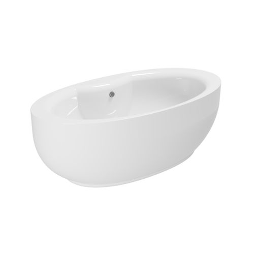 Banheira oval - CLA 113 - Azzurra - freestanding / para uso profissional / em acrílico