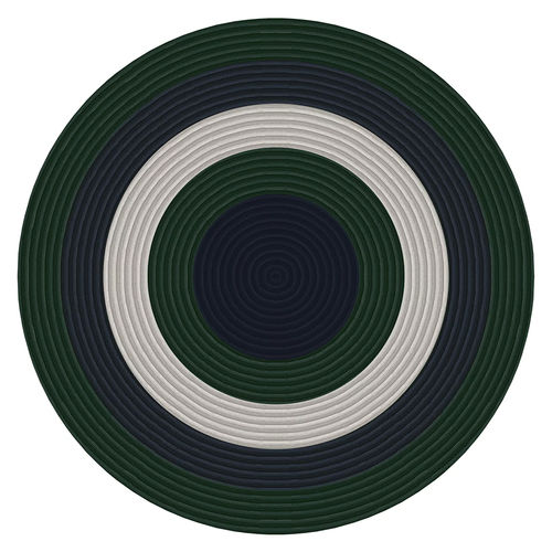 Tapete contemporâneo - TRACK - MERIDIANI - estampado / em polipropileno / quadrado