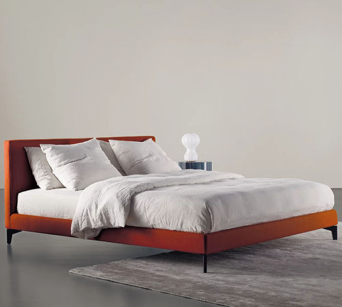 Cama de casal - STONE UP - MERIDIANI - de solteiro / contemporânea / estofada