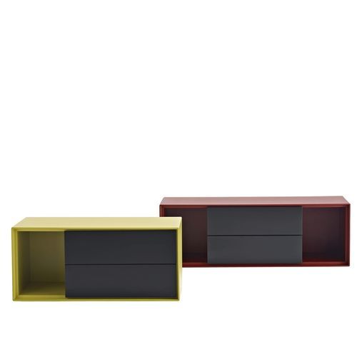Cômoda contemporânea - Dado - B&B Italia - em MDF laqueado / de Studio Kairos / retangular