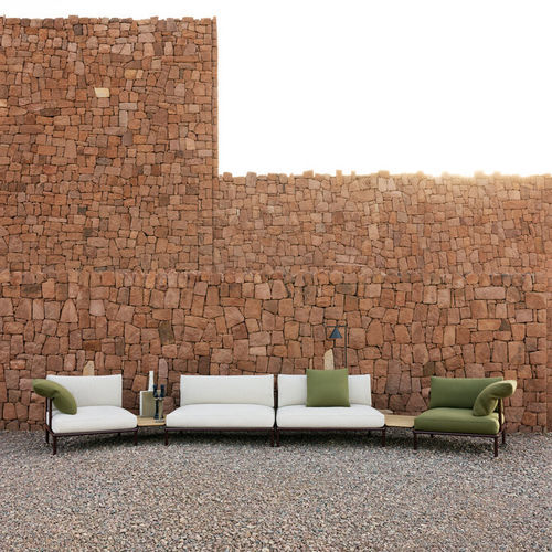 Sofá modular - Nooch - B&B Italia - contemporâneo / de jardim / em tecido