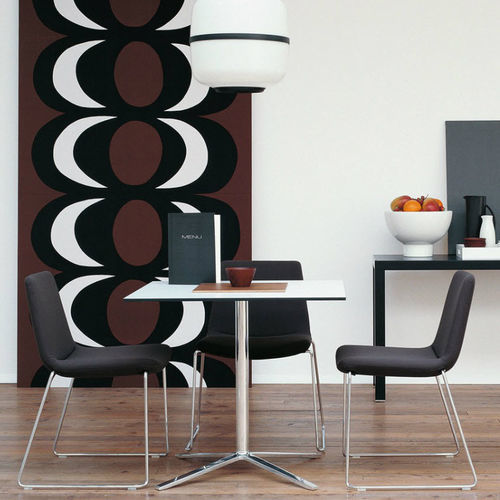 Cadeira contemporânea - Cosmos - B&B Italia - para ambiente interno / em tecido / em couro