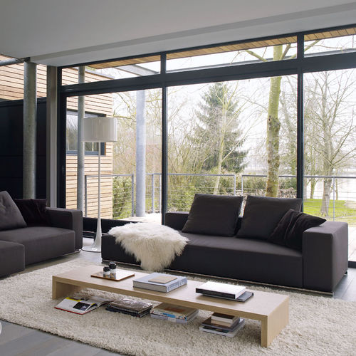 Sofá modular - Andy'13 - B&B Italia - contemporâneo / em tecido / em couro