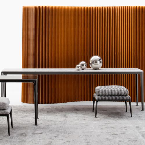 Aparador contemporâneo - Mirto - B&B Italia - em MDF / em vidro / em mármore