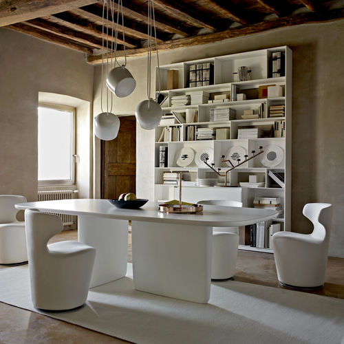 Cadeira contemporânea - Mini Papilio - B&B Italia - para ambiente externo / para ambiente interno / em tecido