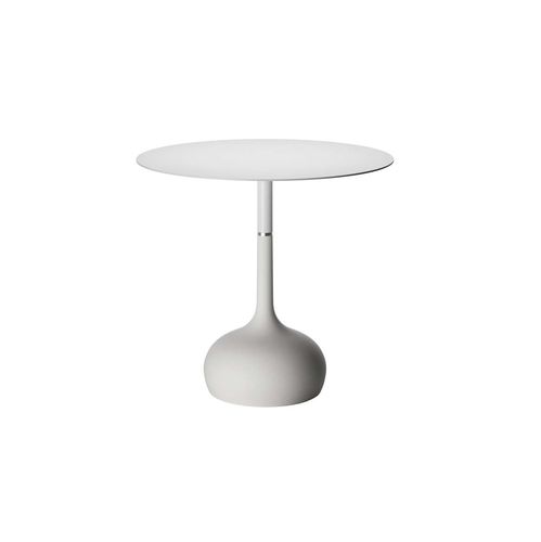 Mesa contemporânea - SAEN XS - ALIAS - em concreto armado / com base em aço laqueada / com base em concreto