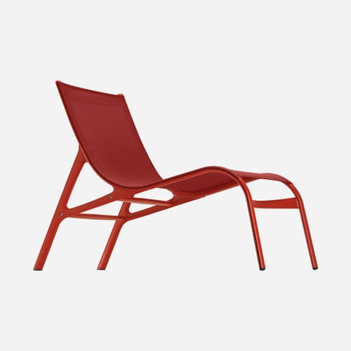 Espreguiçadeira contemporânea - ARMFRAME / 418_O - ALIAS - em tela / em alumínio / 100% reciclável