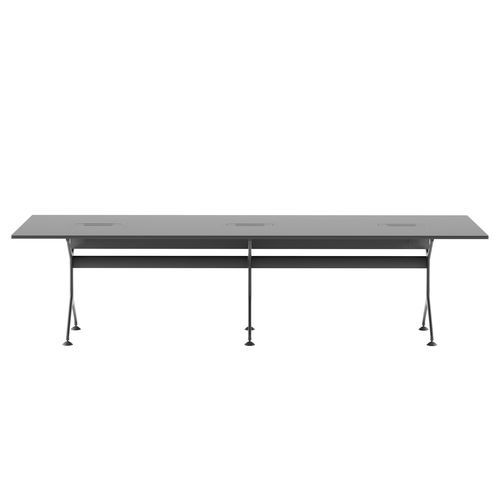 Mesa de reunião contemporânea - FRAMETABLE / FM1_240 - ALIAS - com folheado de madeira / em MDF / em laminado