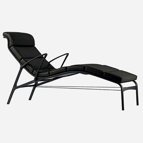 Chaise longue contemporânea - LONGFRAME SOFT / 415 - ALIAS - em tecido / em couro / em couro sintético