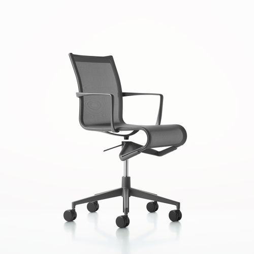 Cadeira de escritório contemporânea - ROLLINGFRAME 44 / 434 - ALIAS - para ambiente interno / em tecido / em couro
