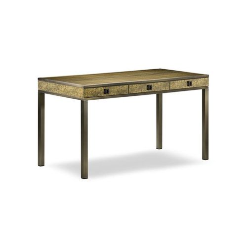 Mesa secretária contemporânea - AIDA - Giorgio Armani Casa - em couro / com 4 pés