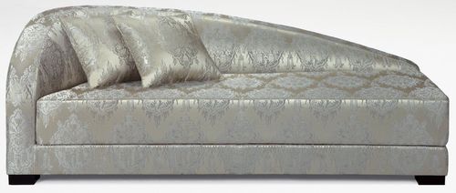 Divã contemporâneo - ADRIANA - Giorgio Armani Casa - em tecido / em couro