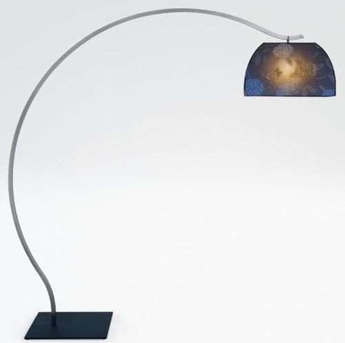 Luminária de piso - TERSILLA - Giorgio Armani Casa - em tecido / em níquel / contemporânea
