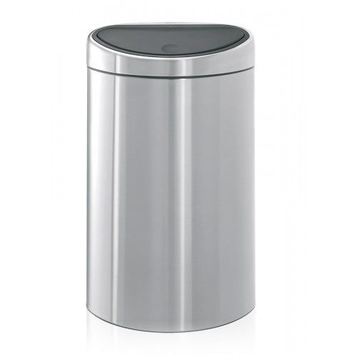 Lixeira para cozinha - TOUCH BIN®-348549 - Brabantia International - em aço inoxidável / touch / contemporânea