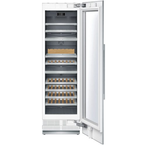 Adega climatizada de serviço - CI24WP03 - Siemens Home Appliances - de embutir / em carvalho / em vidro