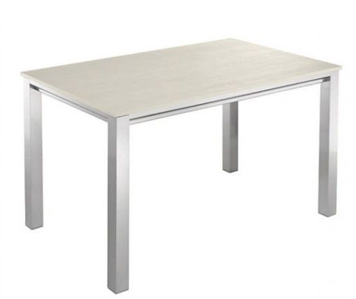 Mesa de jantar contemporânea - ALTO - Mobalpa - em madeira / em alumínio / retangular