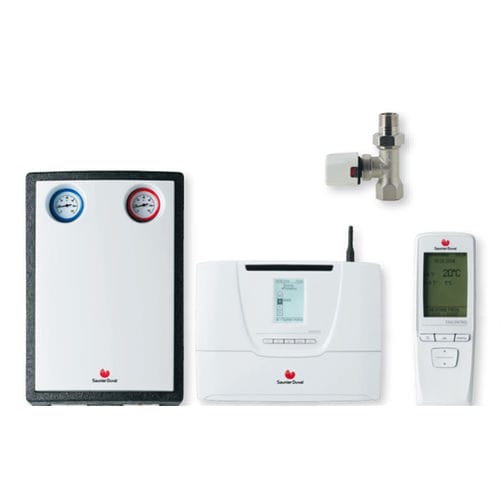 Regulador de aquecimento de parede - MODUZONE Z 11 C - Saunier Duval - para caldeira