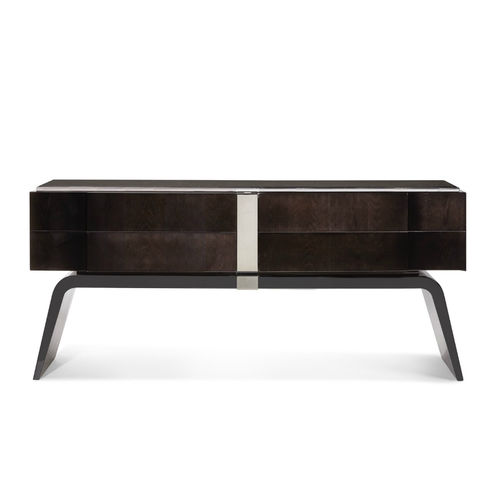 Buffet aparador com pés altos - ARC - HUGUES CHEVALIER - contemporâneo / em madeira / metálico