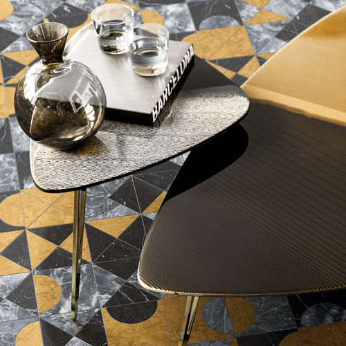 Placas de revestimento efeito de mármore - MODULO 3 POLICROMO - BISAZZA - em grés porcelanato / fosca / para ambiente interno