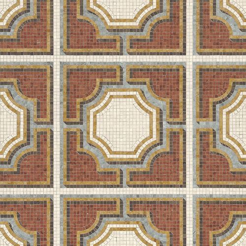 Pastilhas em mármore - SOLFERINO ROSSO - BISAZZA - brilhante / para ambiente interno / para sala