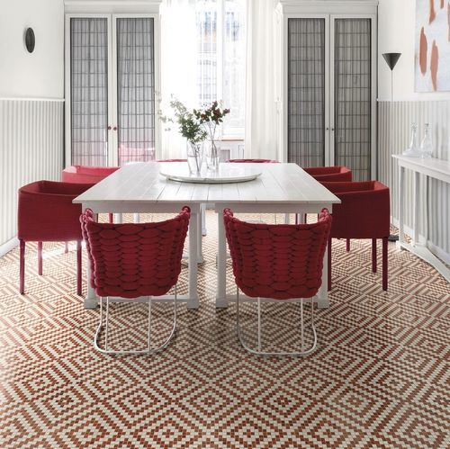 Pastilhas em mármore - CERTOSA ROSSO - BISAZZA - brilhante / para ambiente interno / para sala