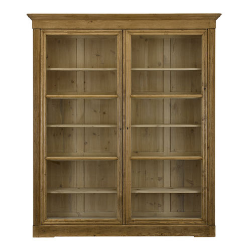 Livreiro contemporâneo - EDWARDIAN - Ralph Lauren Home - em pinho / com portas de vidro