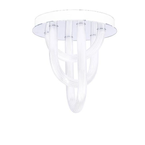 Plafon contemporâneo - OORT - FontanaArte - tubular / flexível / em vidro