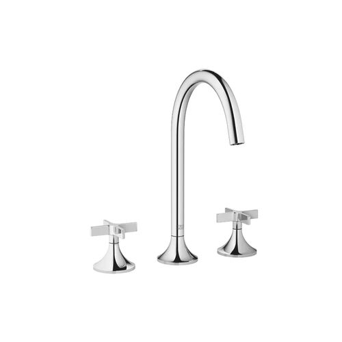 Misturador bicomando para lavatório - VAIA - DORNBRACHT - de bancada / em metal cromado / para banheiro