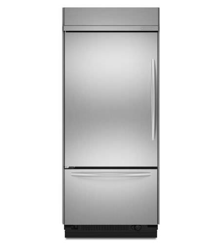 Refrigerador combinado vertical - KBLC36FTS - KitchenAid - da linha residencial / de embutir / Inverse (freezer em baixo)