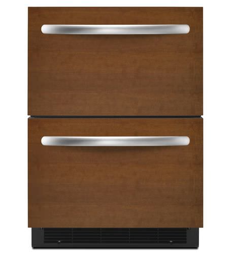 Refrigerador com gavetas - KDDO24CVX - KitchenAid - da linha residencial / de instalação livre / em madeira