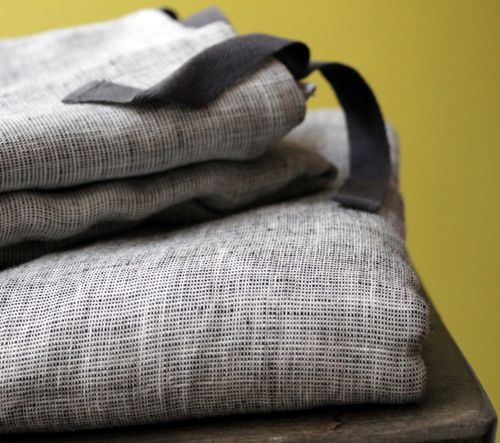 Roupa de cama em linho - COLLECTION FIL À FIL CAMBRIC - CARAVANE