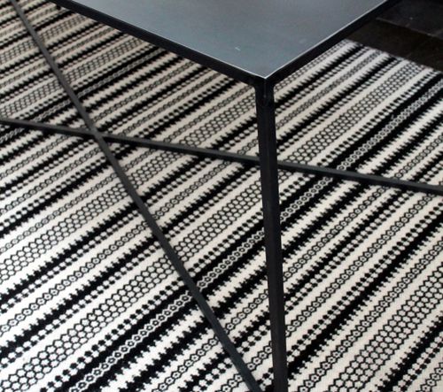 Mesa contemporânea - XIRA - CARAVANE - metálica / retangular