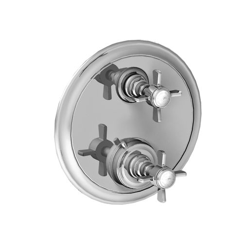 Misturador monocomando para box de banheiro - 28.502 - HORUS - de embutir / termostático / em metal cromado