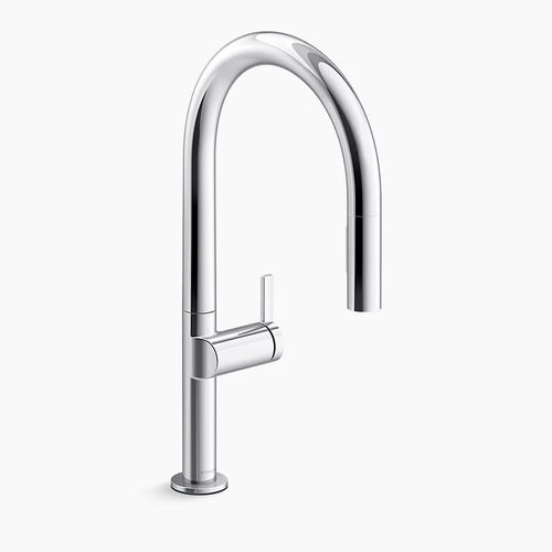 Misturador monocomando de bancada - COMPONENTS® - Kohler - metálico / para cozinha / 1 furo