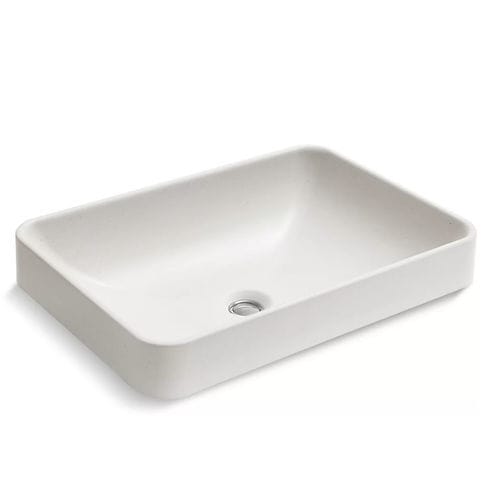 Cuba de apoio - WASTELAB® VOX® - Kohler - em cerâmica / por medida / simples