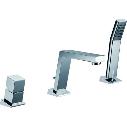 Misturador monocomando para box de banheiro - AQUA 300 - ottofond - para banheira / de bancada / metálico