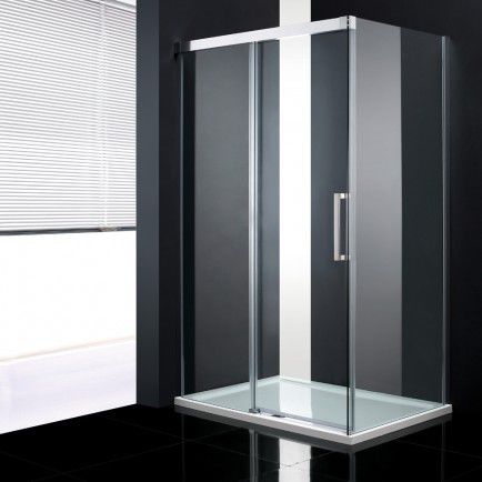 Box de banheiro de correr - TRENDY120 - ottofond - de canto