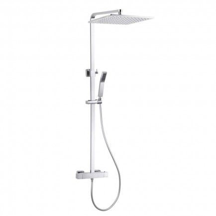 Conjunto de chuveiro de parede - T800 - ottofond - contemporâneo / com chuveiro de mão / termostático