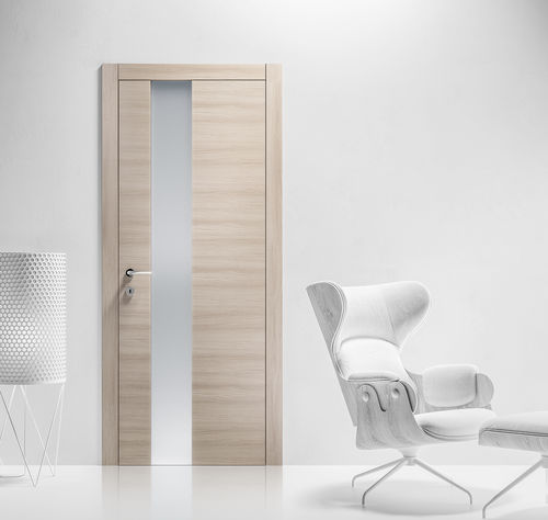 Porta interna - LOGICA VETRO - FerreroLegno - em madeira / em laminado / de abrir