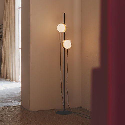 Luminária de piso - KNOCK - MILAN ILUMINACION - em vidro soprado / contemporânea / Wire