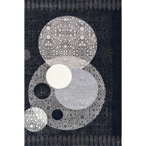 Tapete contemporâneo - MOON ISLAND - STEPEVI - estampado / de lã / em viscose